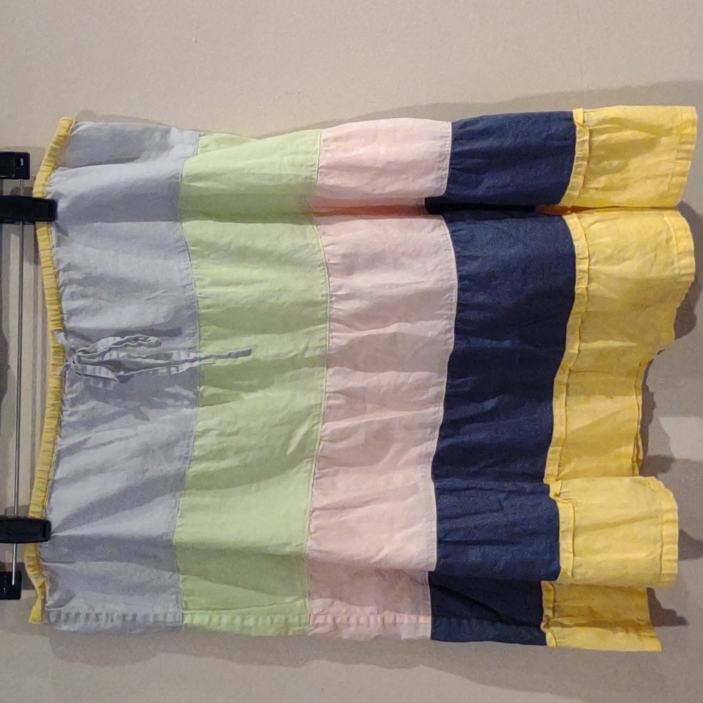 J. Crew mini Skirt womens med multi color
